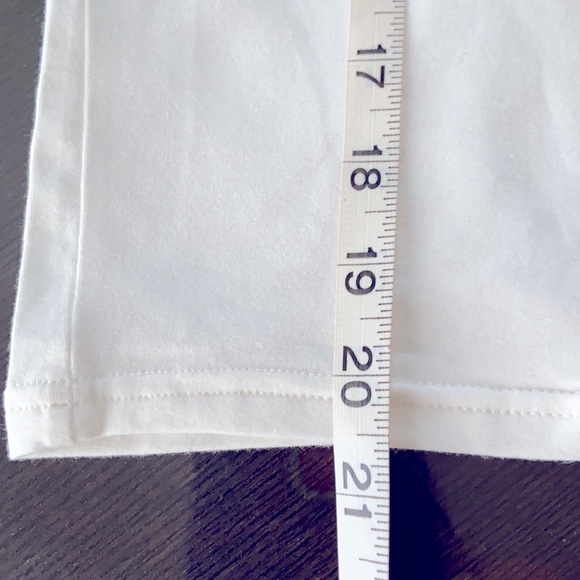 WHITE CAMISOLE WITH LACED TRIM NECKLINE - Picture 12 of 12